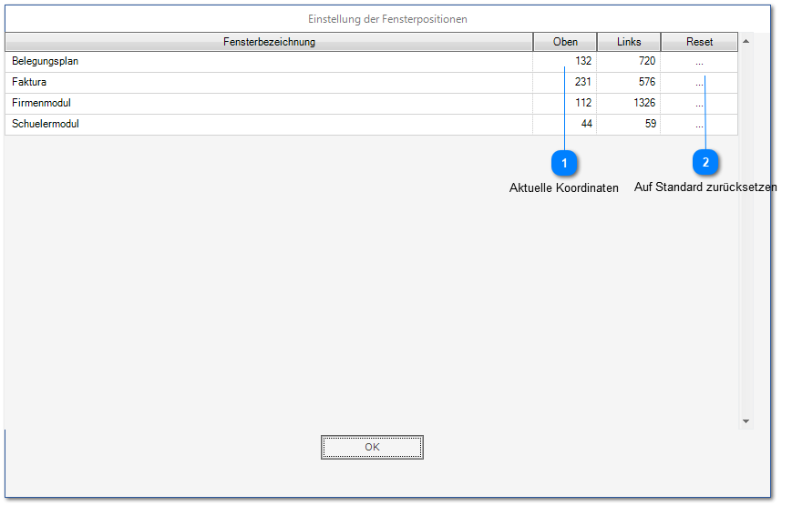 6.3.2. Einstellungen
